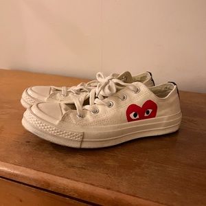 Comme de garçon x Converse Play Sneakers